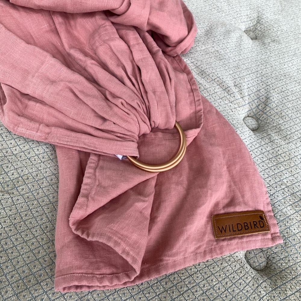 Wildbird Double Galah Ring Sling with rose gold rings